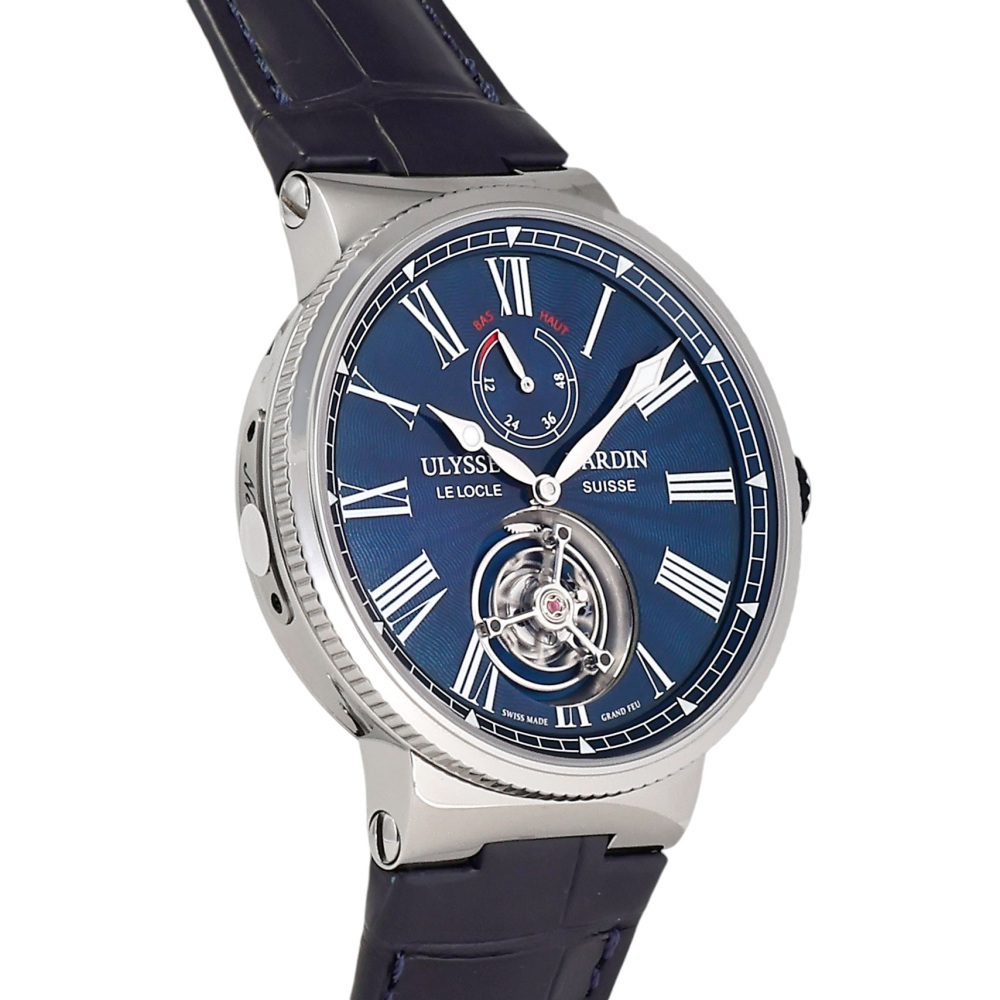 中古] ユリス・ナルダン マリーン トゥールビヨン 1283181E3 W244990