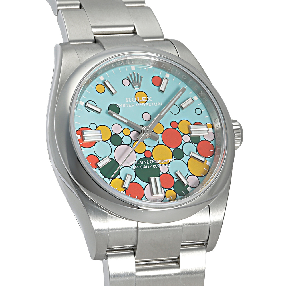 ロレックス オイスターパーペチュアル 126000.CBRTQBLBO セレブ