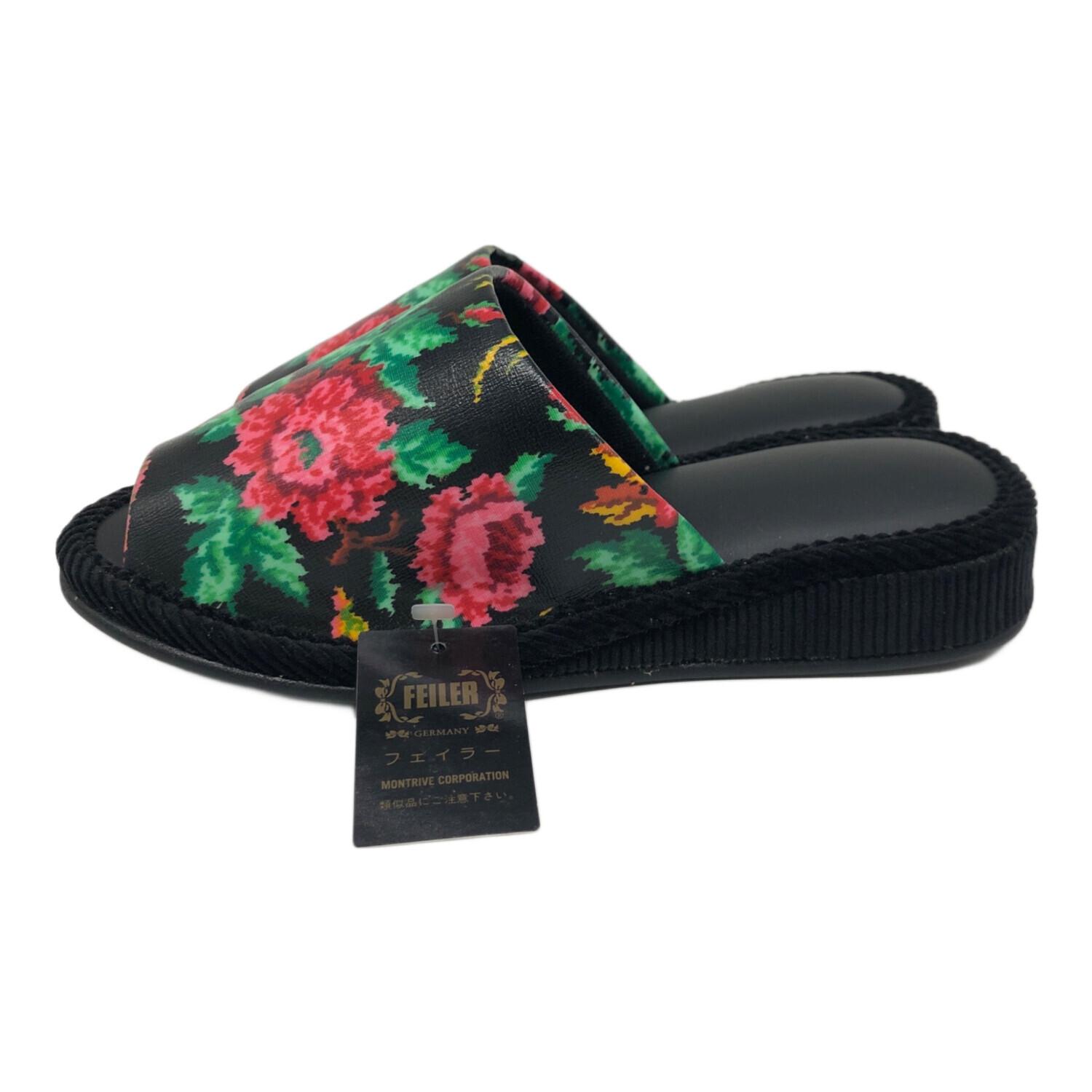 FEILER (フェイラー) 花柄スリッパ 合皮｜トレファクONLINE