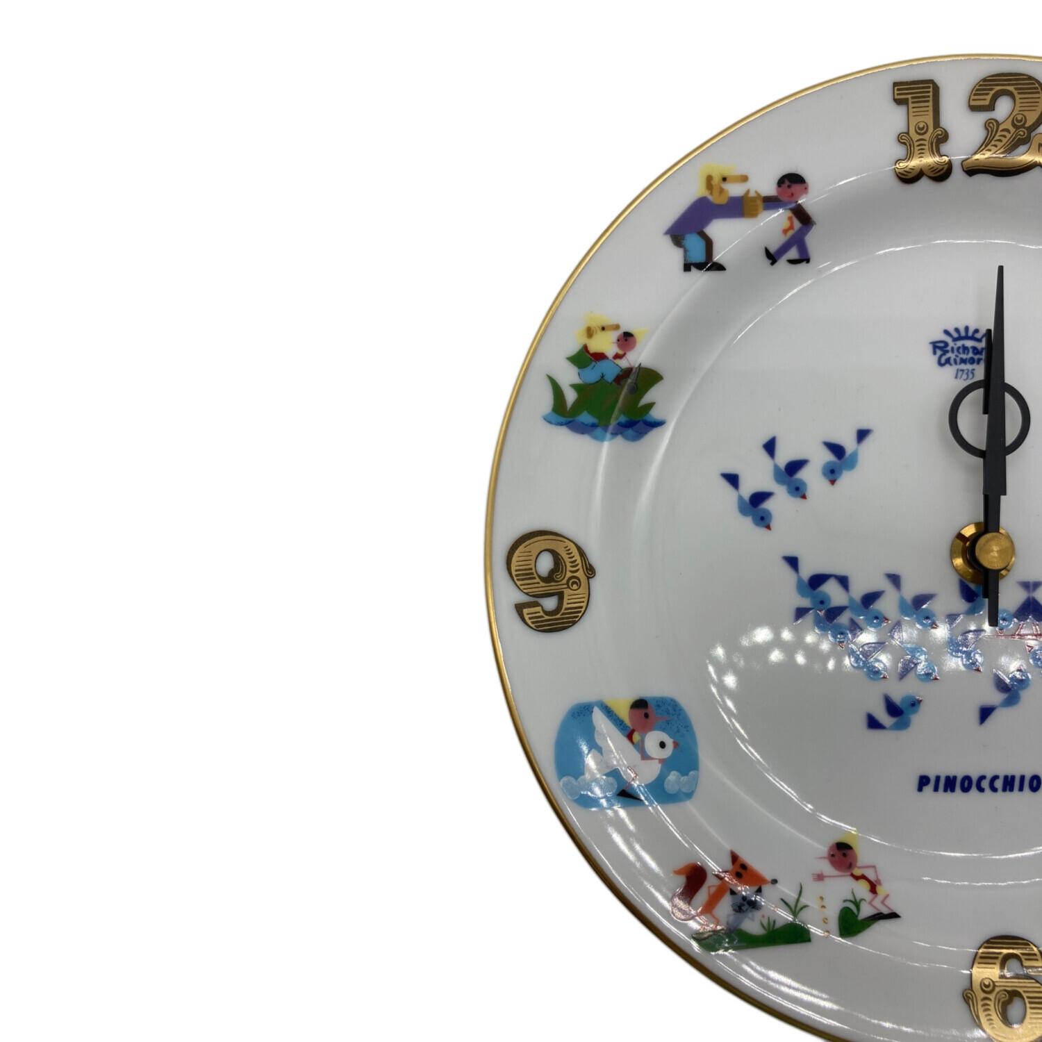 RICHARD GINORI (リチャードジノリ) クロックプレート PINOCCHIO