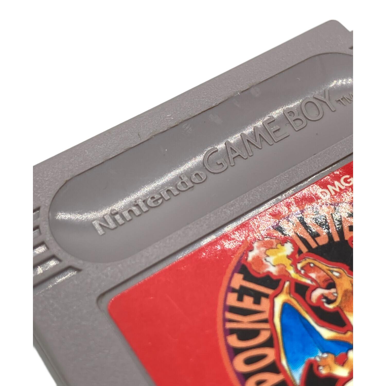 ポケットモンスター赤 ゲームボーイ用ソフト ※箱ダメージ有