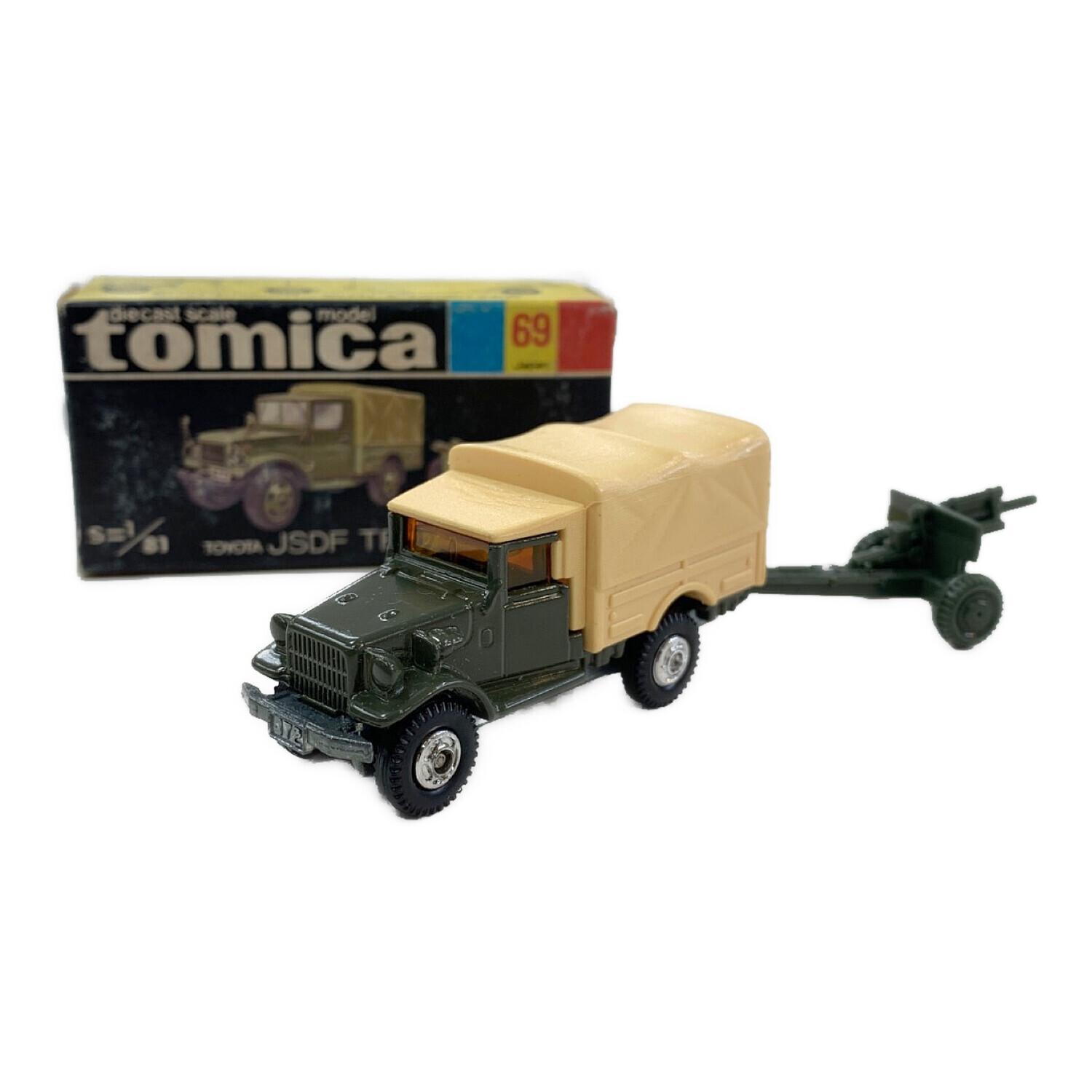 TOMY (トミー) トミカ トヨタ 自衛隊 トラック JSDF TRUCK 1/81 黒箱