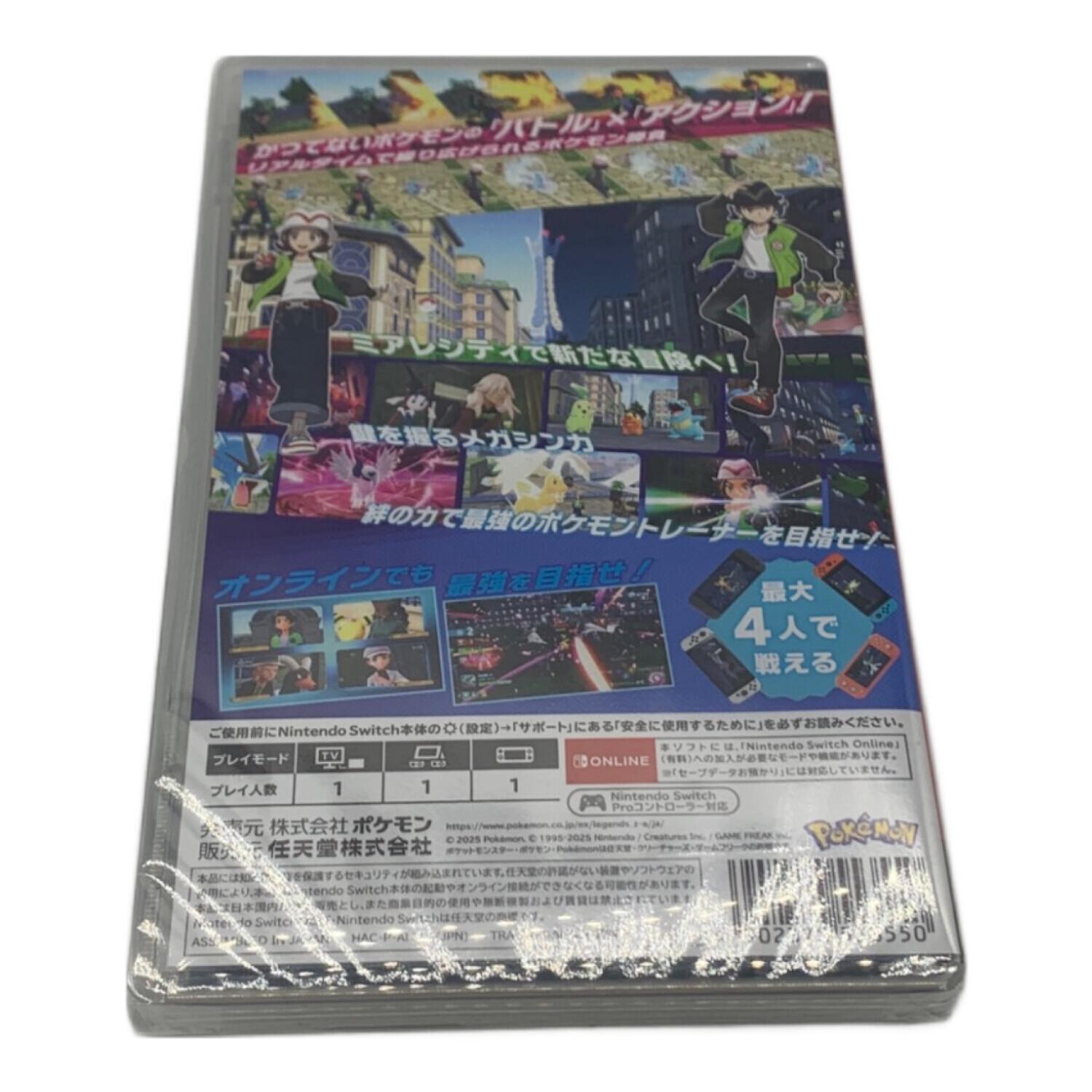 Pokemon LEGENDS Z-A/Switch/HACPALZLA/A 全年齢対象 Nintendo Switch