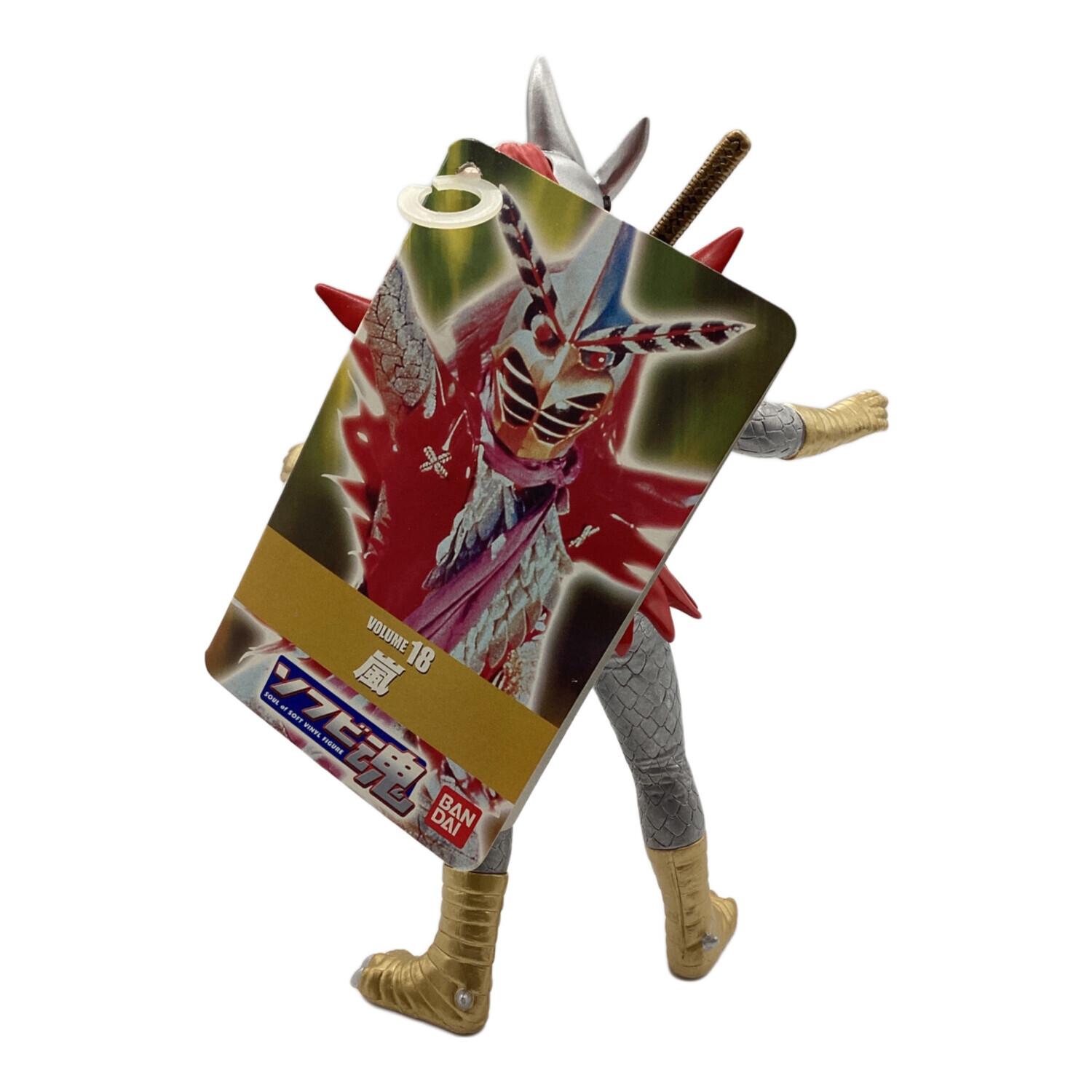 ソフビ魂 NO,18 嵐 変身忍者嵐 石森プロ CHINA ソフビフィギュア