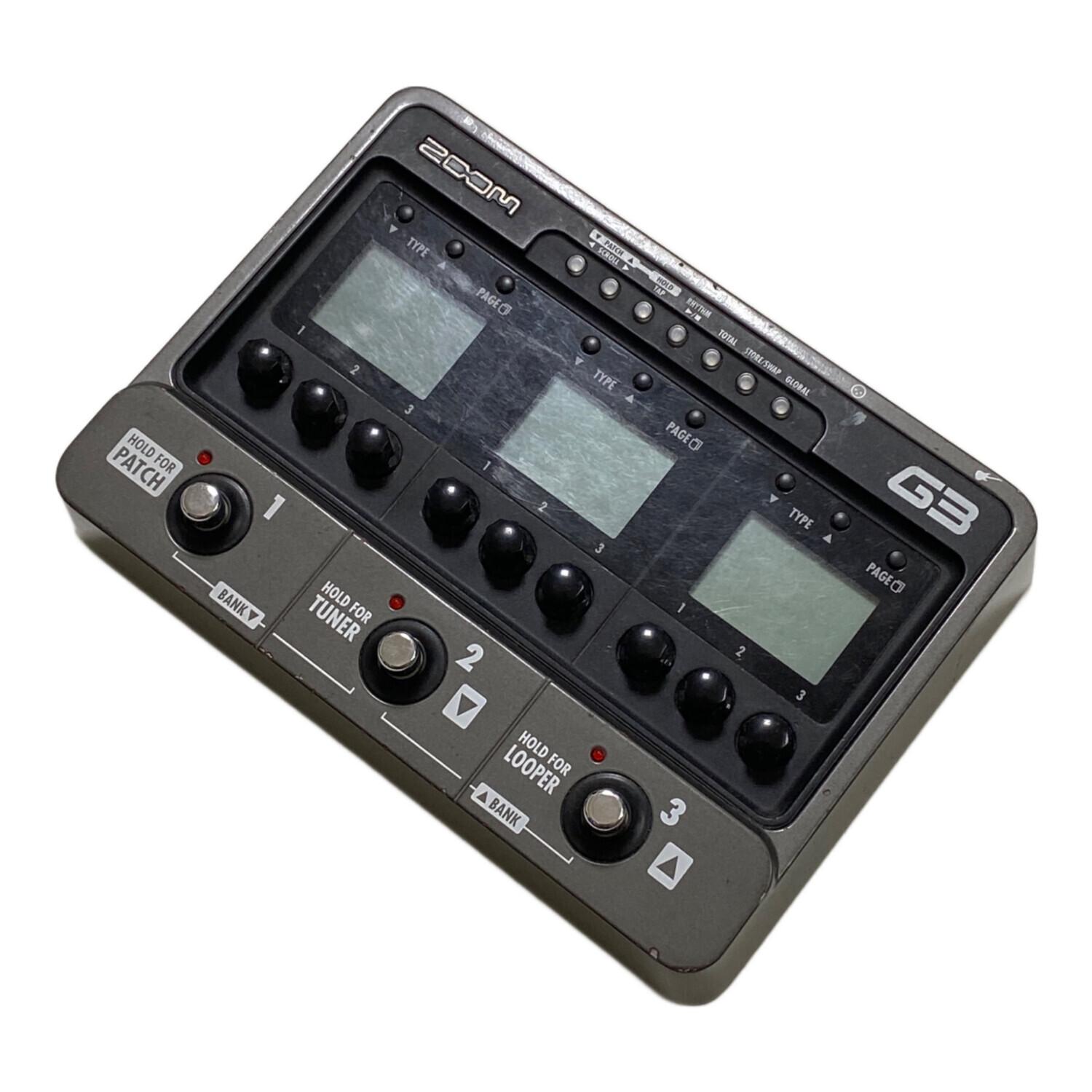 ZOOM (ズーム) マルチエフェクター G3｜トレファクONLINE