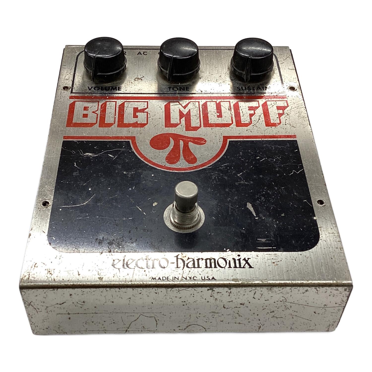 エレクトロハーモニクス BIG MUFF 3rd 1981年製 EH3034 80s エレクトロ