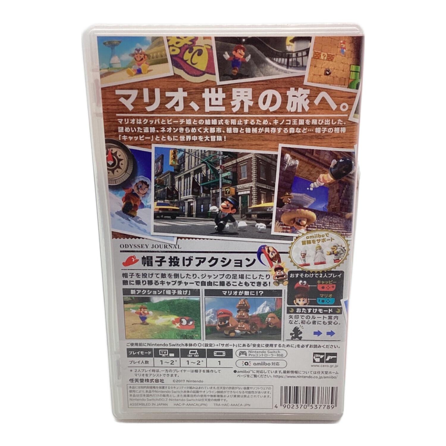 ゲームソフト スーパーマリオ オデッセイ/Switch/HACPAAACA/B 12才以上