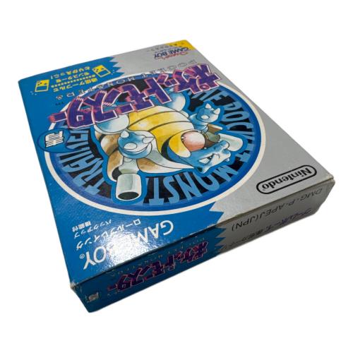 箱のみ】ポケットモンスター青 取説 マップ付き コロコロコミックス版