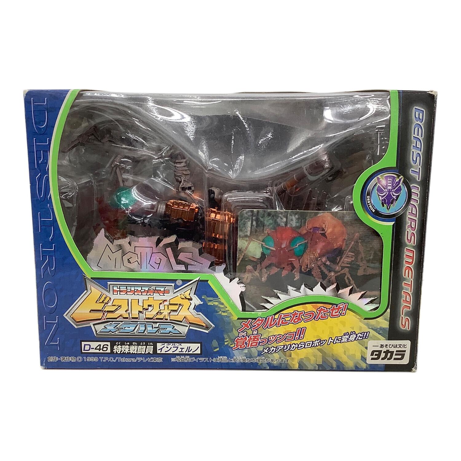 トランスフォーマー ビーストウォーズメタルス D-46特殊戦闘員メタルス