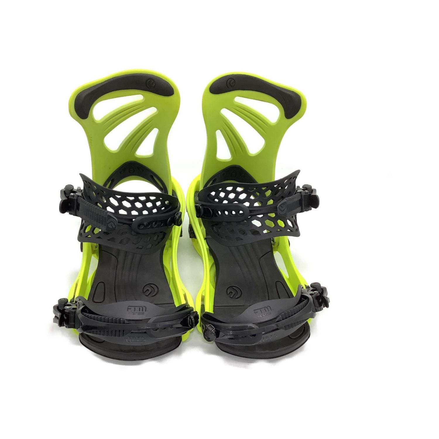 FLUX スノーボード ビンディング DSL Mサイズ イエロー FLUX