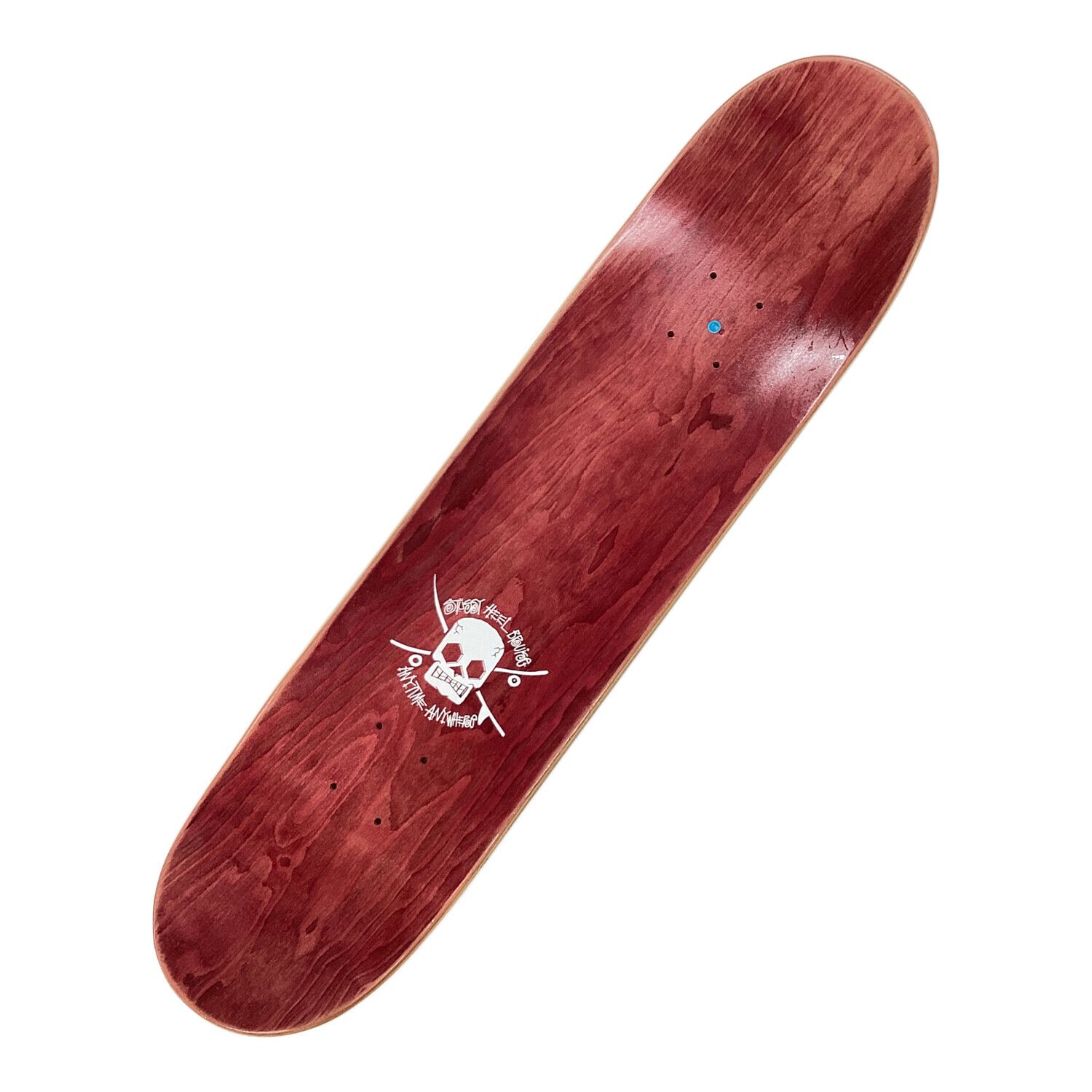 stussy (ステューシー) スケートボード レッド 7.75インチ 非売品 Heel