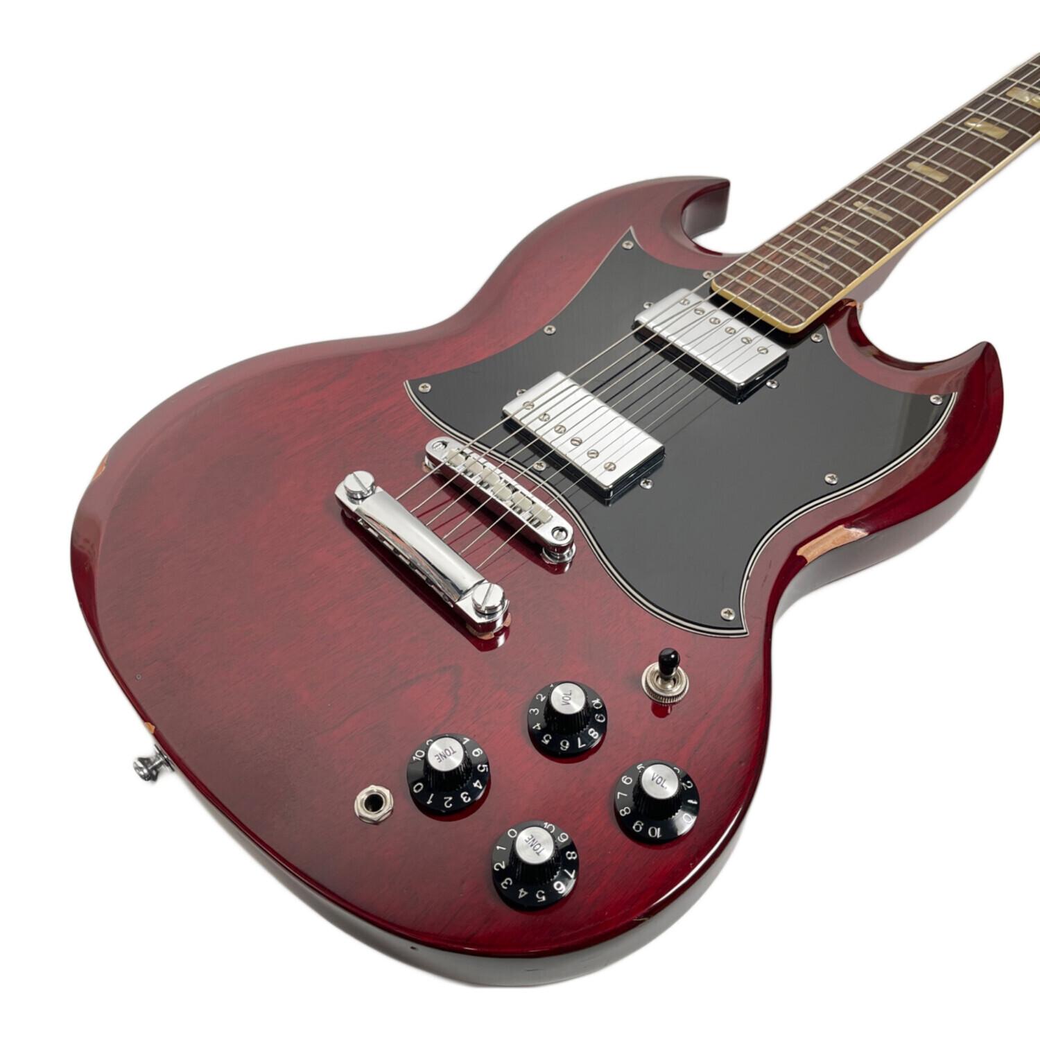 Greco (グレコ) エレキギター グネコロゴ ボルトオンネック SGタイプ