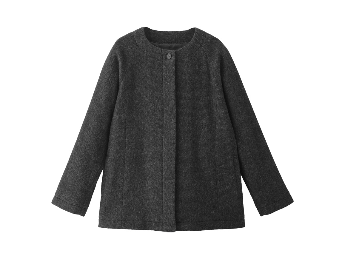 MA様専用 IENA モヘアシャギーハーフコート グレー38 IENA モヘア