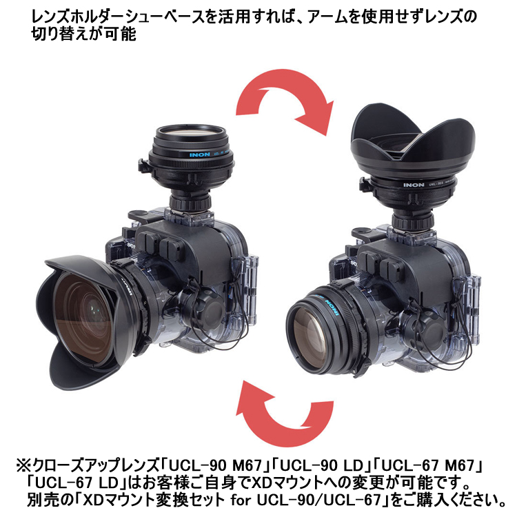 mic21ダイビングショップ[ INON ] 水中クローズアップレンズ UCL-90 XD