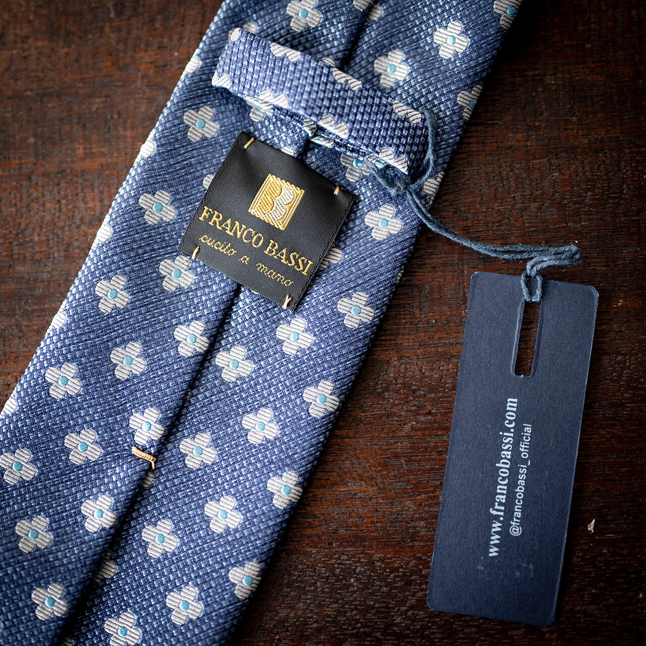 FRANCO BASSI (フランコバッシ) 2024年春夏コレクション ネクタイ