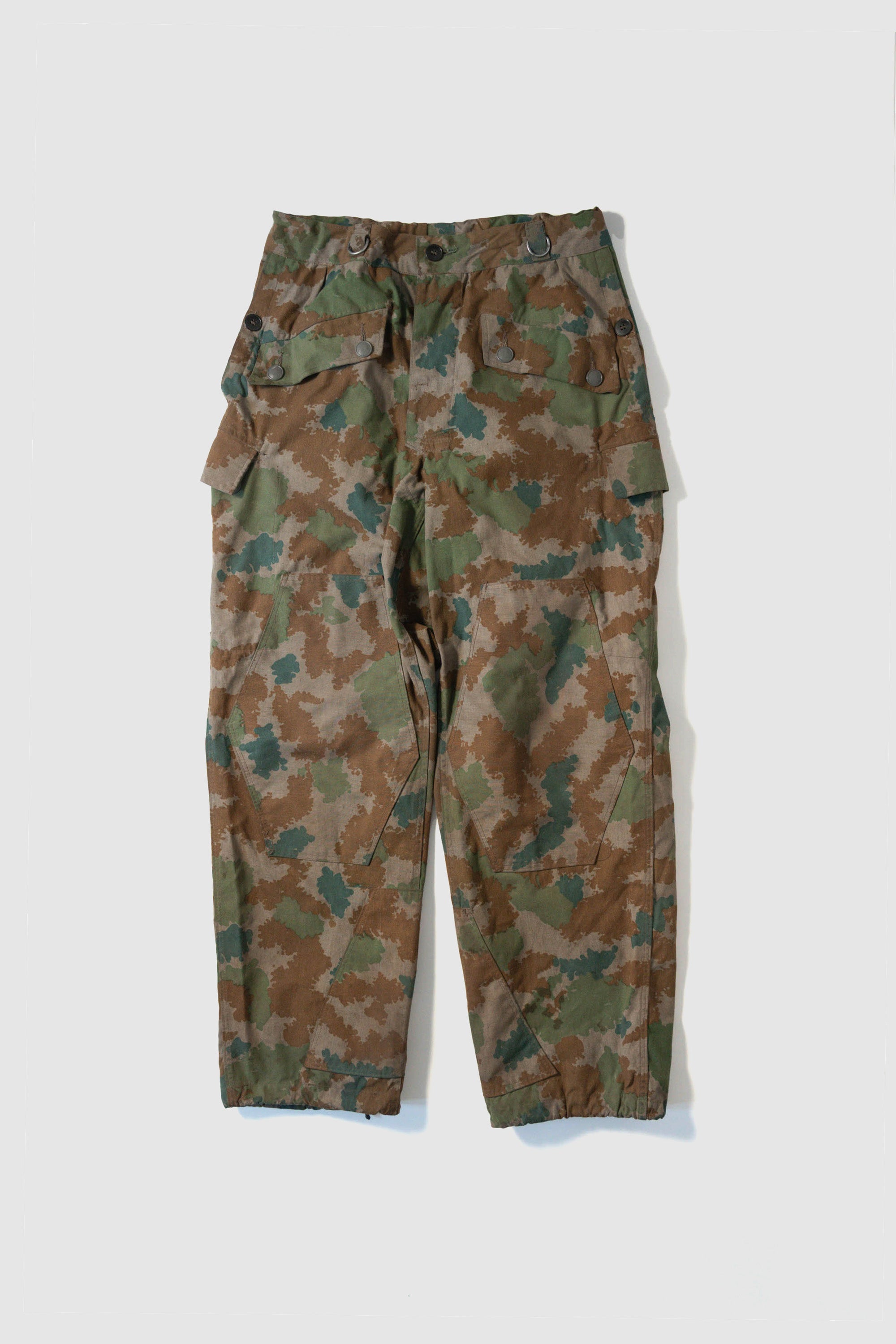 60s GERMAN ARMY BLUMENTARN CAMOUFLAGE TROUSER DEADSTOCK – edeak