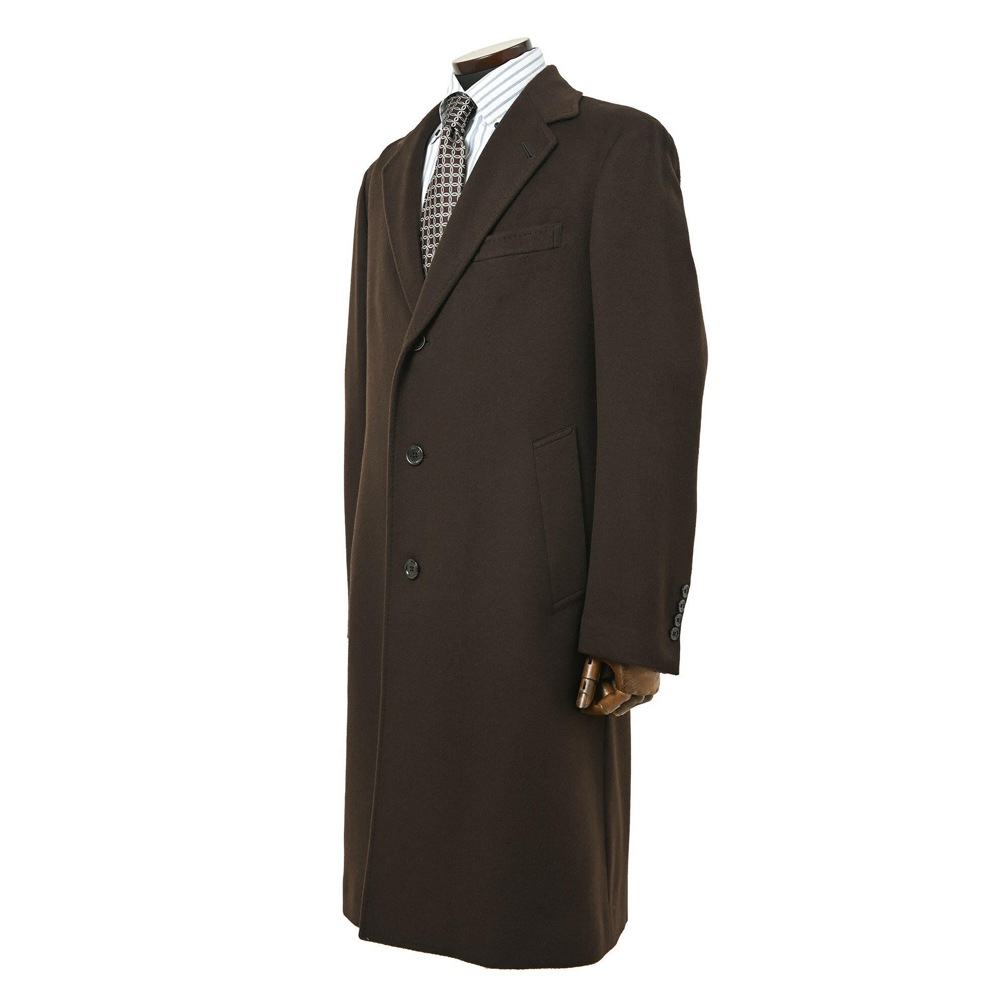 PIACENZA（ピアチェンツァ）カシミヤ チェスター フィールド コート