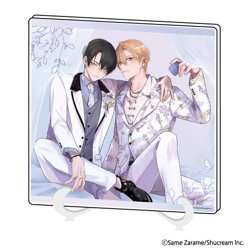 アクリルアートボード「幕が下りたら僕らは番」01/蜂谷密生&瀬兎真啓