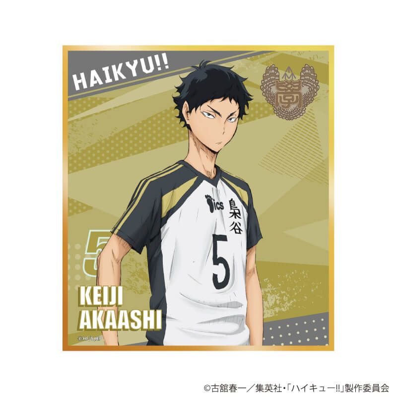 ミニ色紙「ハイキュー!!」01/トレーディング(9種)｜アニメ