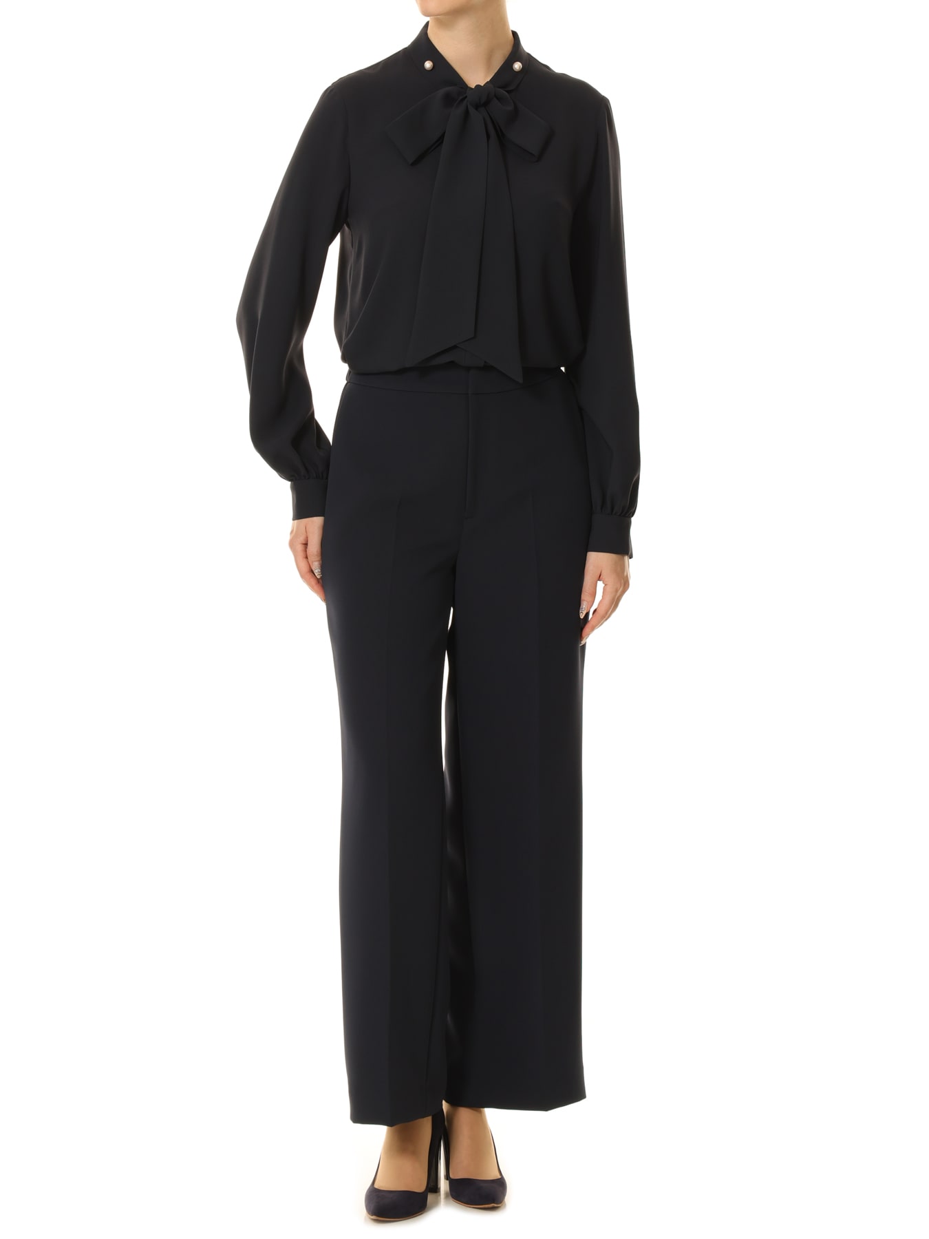 ダブルクロスセンタープレスワイドパンツ: AVENIRETOILE公式通販