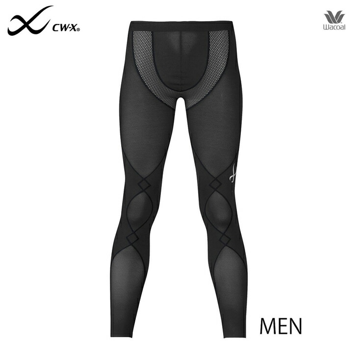ワコール CWX CW-X スポーツタイツ ロング メンズ HXO769 クール｜ひざ
