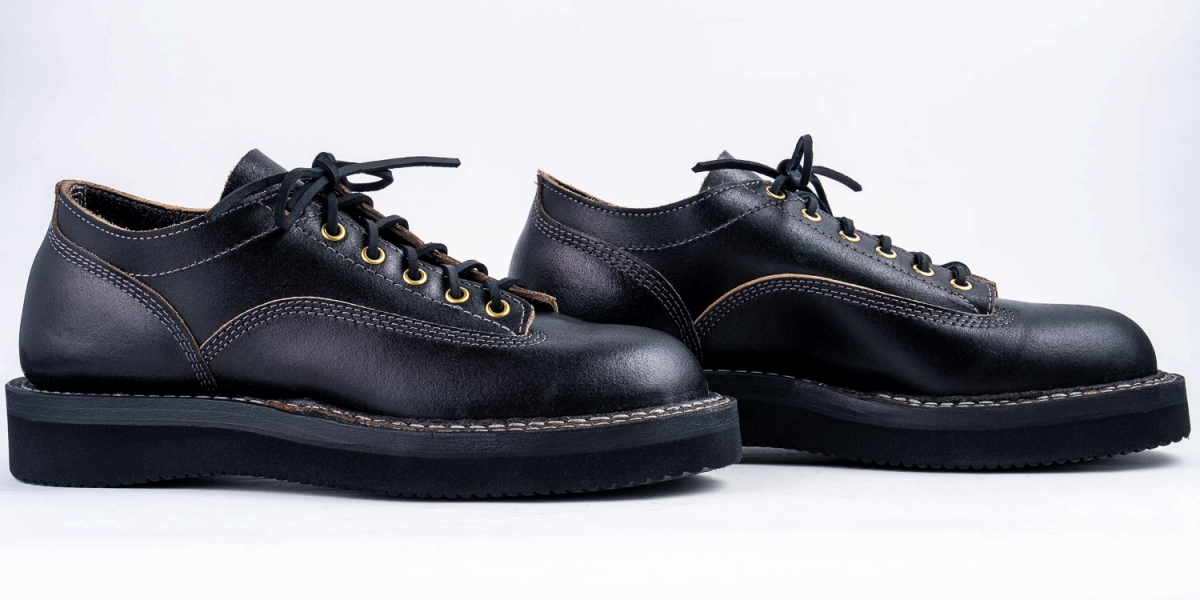 ホワイツ] WHITE'S BOOTS NORTH WEST OXFORD 300NWLTT Black Wax Flesh