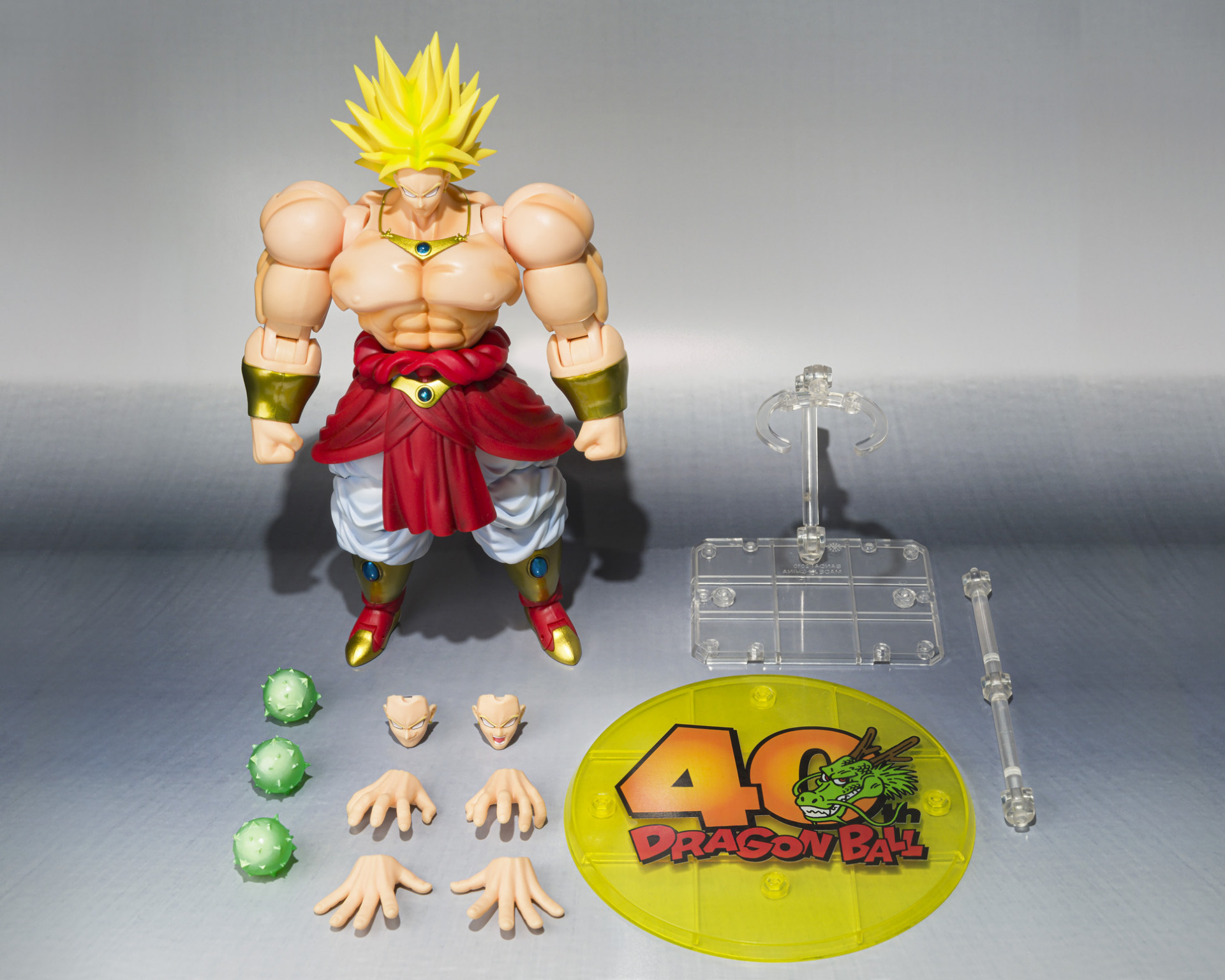 Broly -40th Anniversary Reissue Edition- Joins the S.H.Figuarts