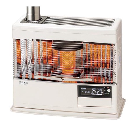 CHOFU/長府製作所 煙突式石油ストーブ KSH-7032KC E(ホワイト)｜コープ