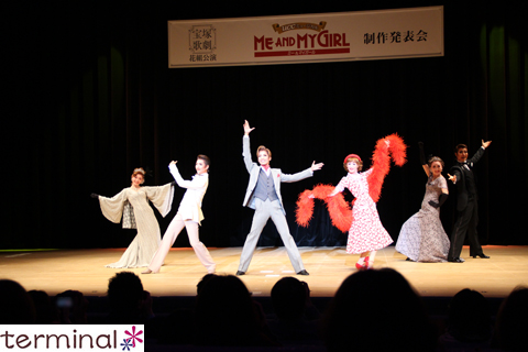 宝塚歌劇花組公演 UCCミュージカル『ME AND MY GIRL』制作発表会①