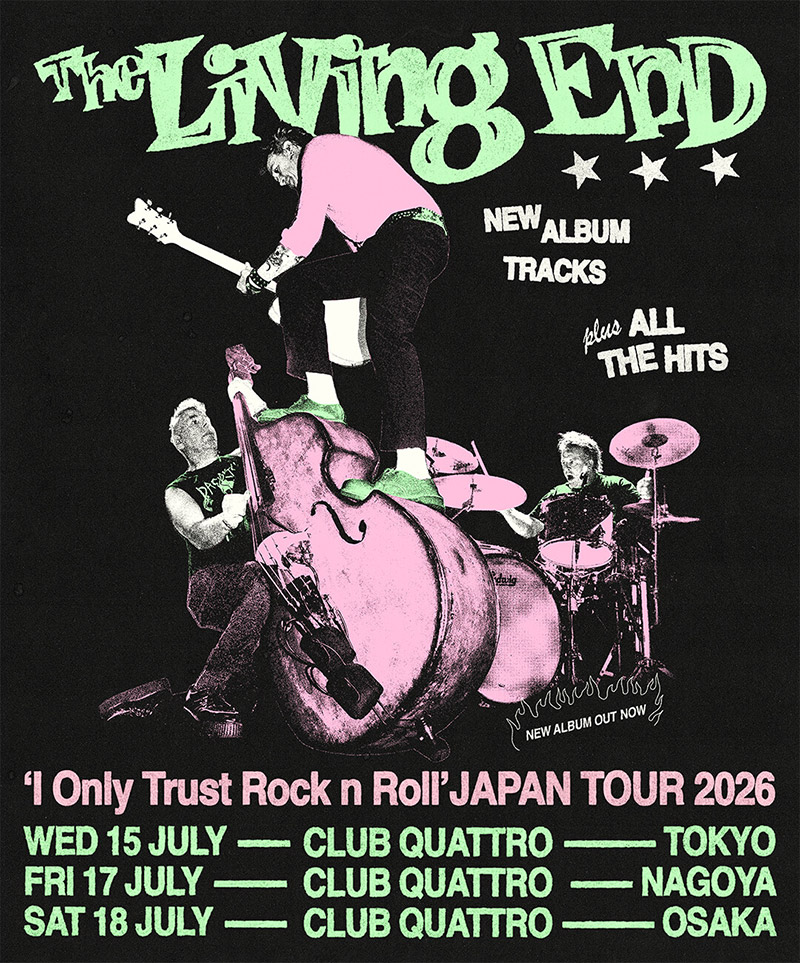 The Living End（ザ・リヴィング・エンド）の来日公演情報・チケット