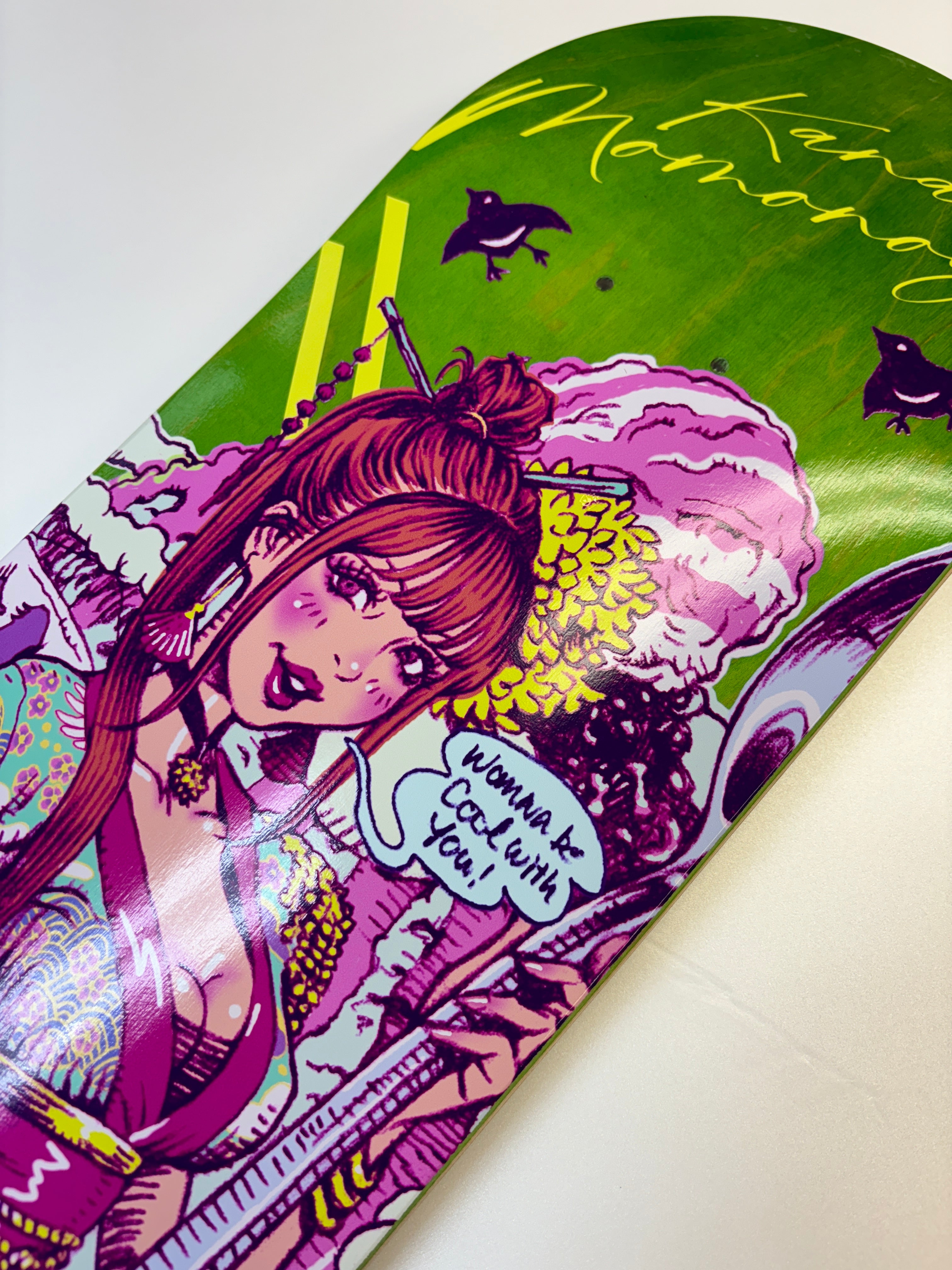 桃乃木かな x Rockin'Jelly Bean” Skate Deck. – EROSTIKA