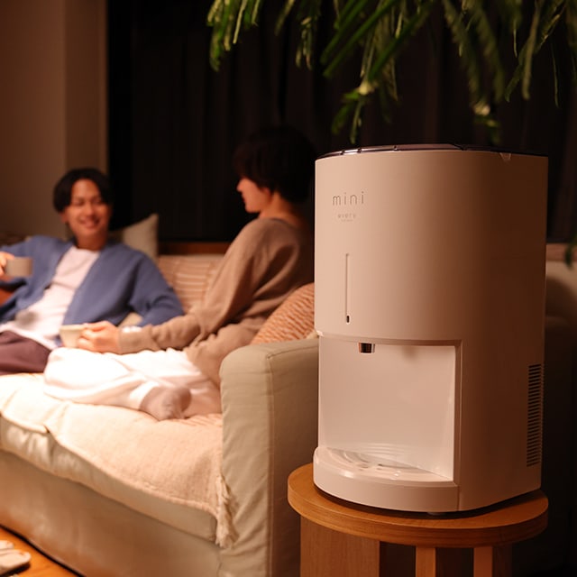 浄水】卓上型の小さなウォーターサーバーevery frecious mini