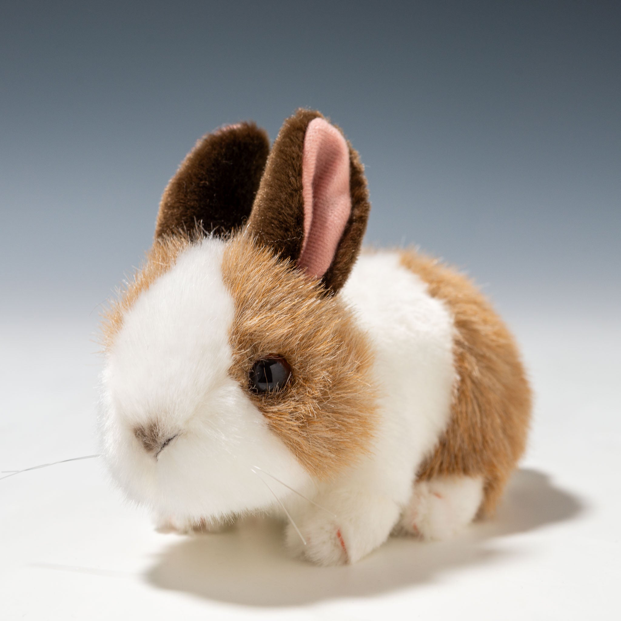 吉徳 ぬいぐるみ りくのなかまたち ウサギ ブラウン 180499