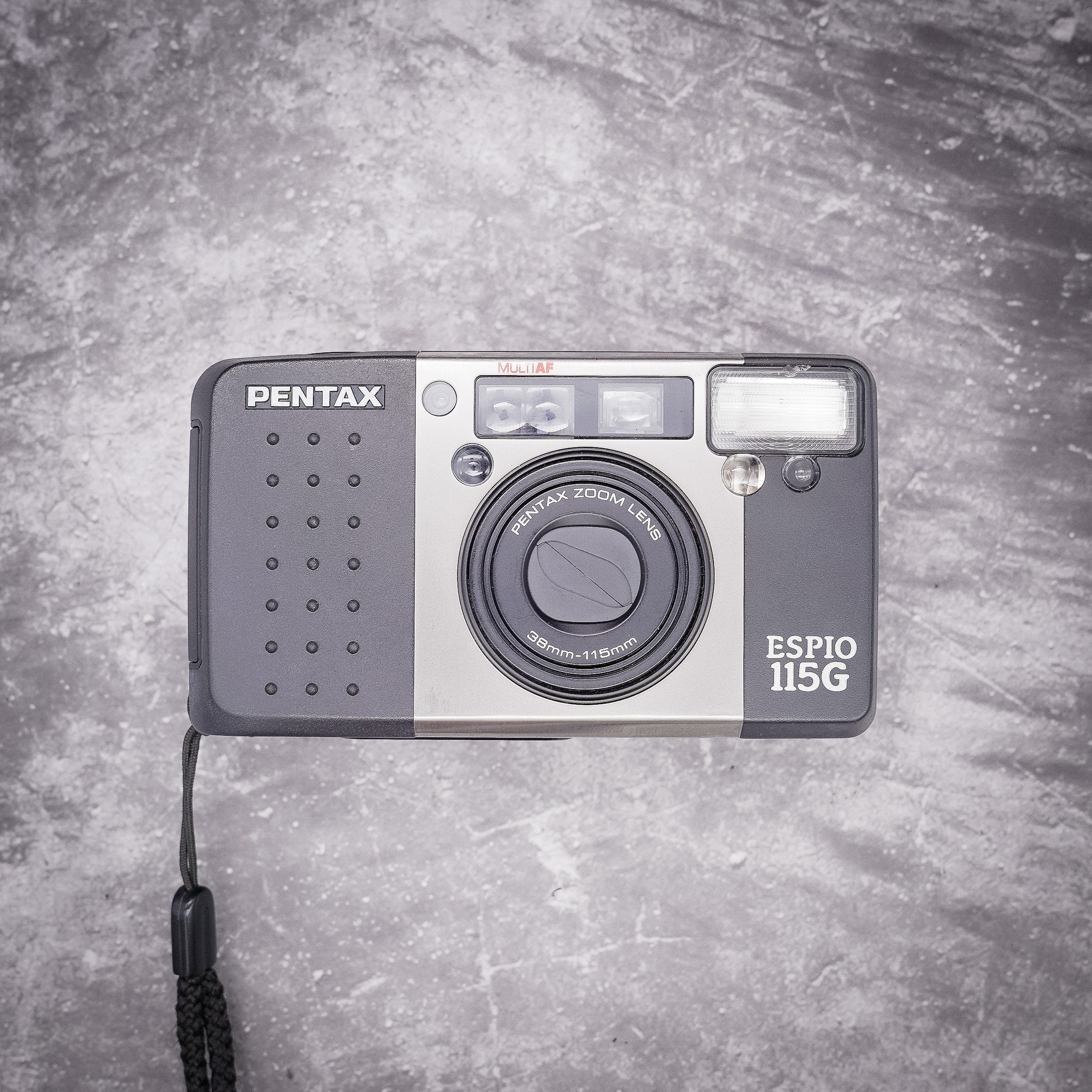 35mm Point & Shoot Film Camera Kit | Pentax Espio 115G + Roll Of