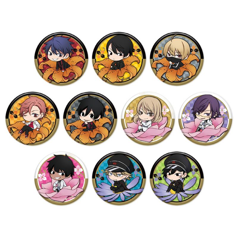 桃源暗鬼 メディコス 缶バッジ 手術岾 漣 20点 桃源暗鬼 桃寺神門