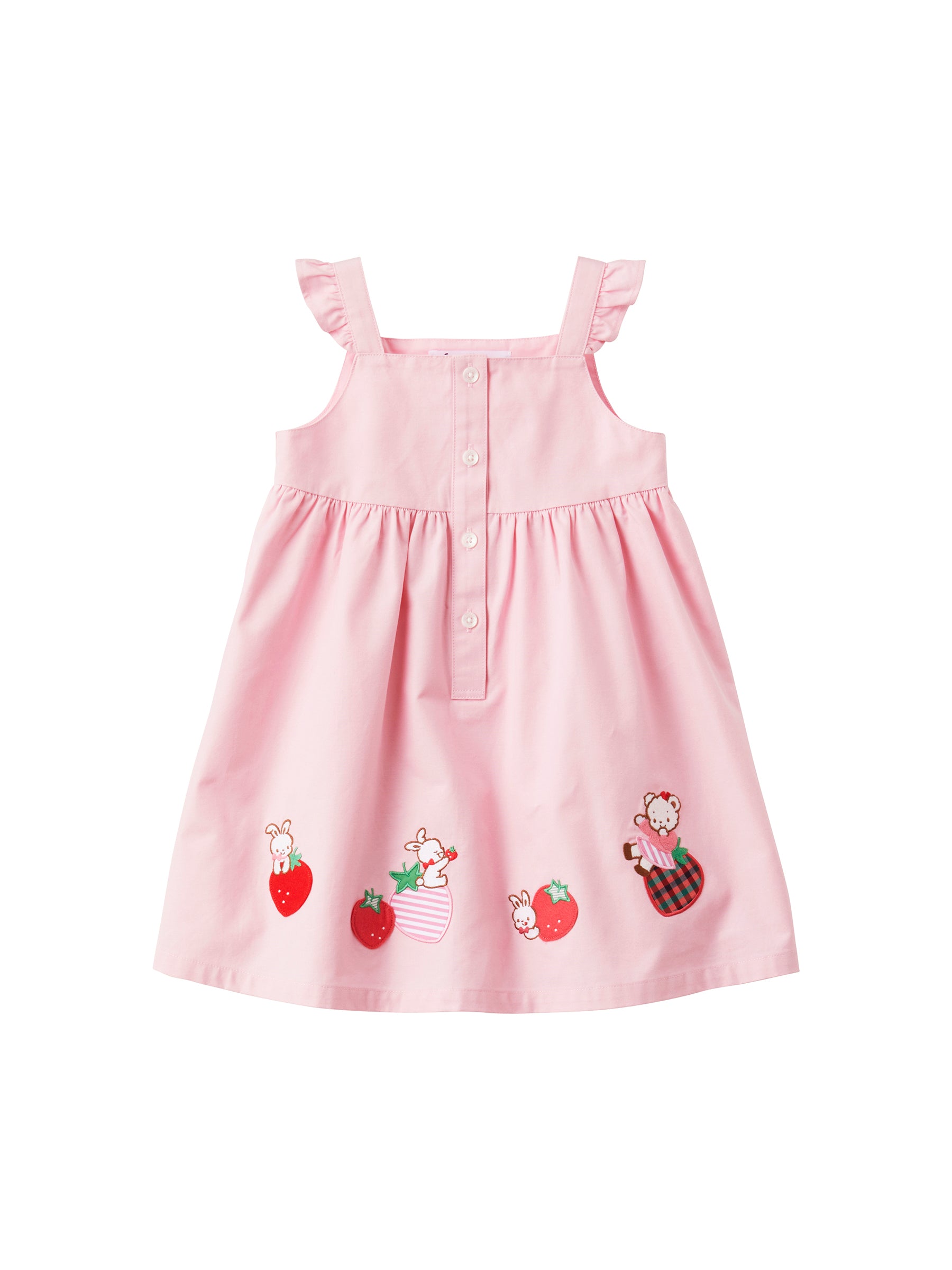 完売品】familiar ジャンパースカート ピンク 90 完売品】familiar