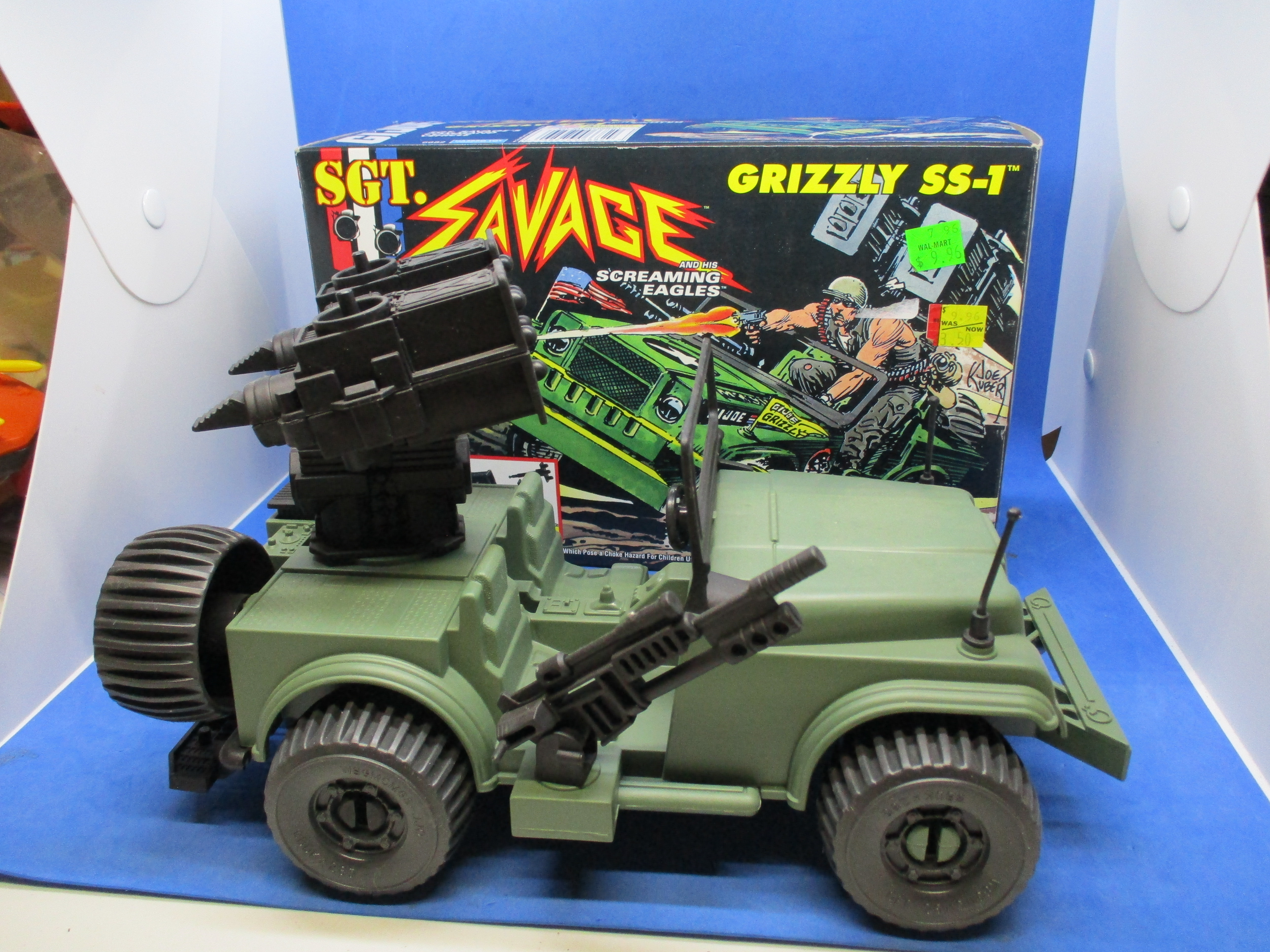 G I JOE SGT SAVAGE GRIZZLY SS-1 w box 1994 nice | Family Legacy