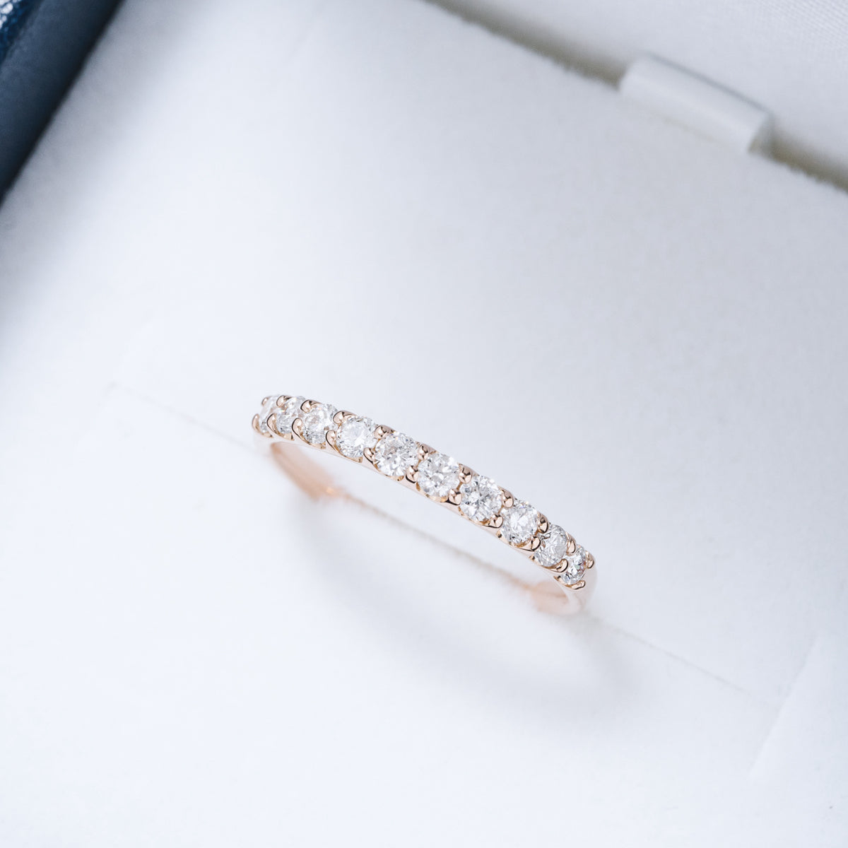 ハーフエタニティリング 0.3ct K18PG ピンクゴールド – facett 公式