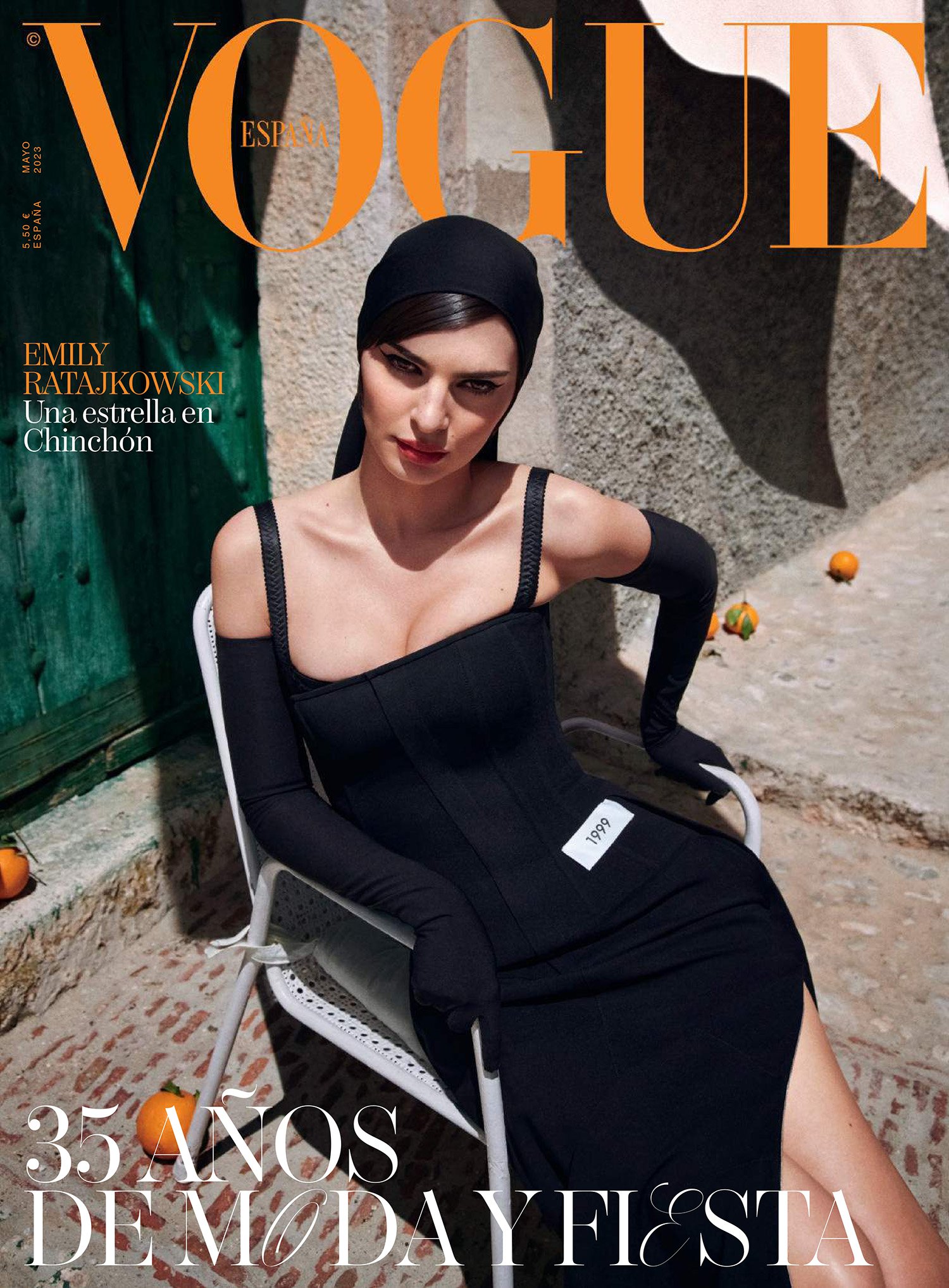 Emily Ratajkowski covers Vogue Spain May 2023 by Brett Lloyd