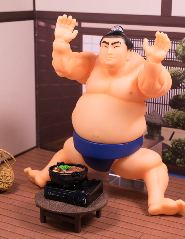 どすこい！ レビュー 海洋堂ソフビトイボックス004 力士 : ふぃぎゅる！