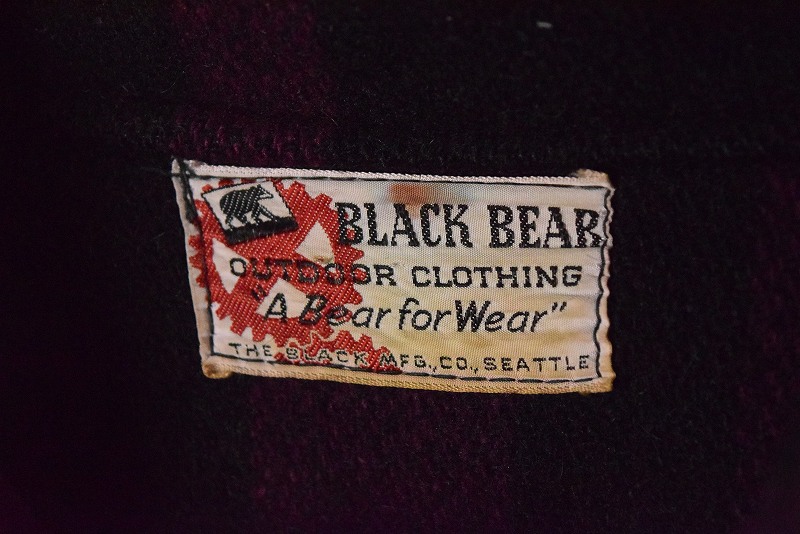 50年代 50s ブラックベアー ウール ｜ヴィテージ古着屋Feeet 通販