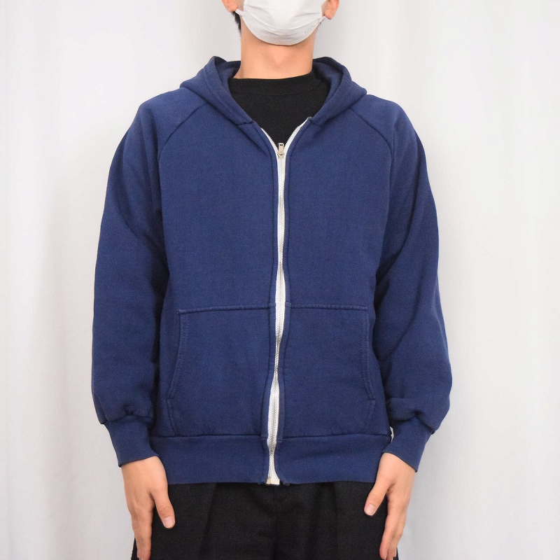 80年代 80s ビッグヤンク 紺 ネイビー フーディー │ヴィテージ古着屋