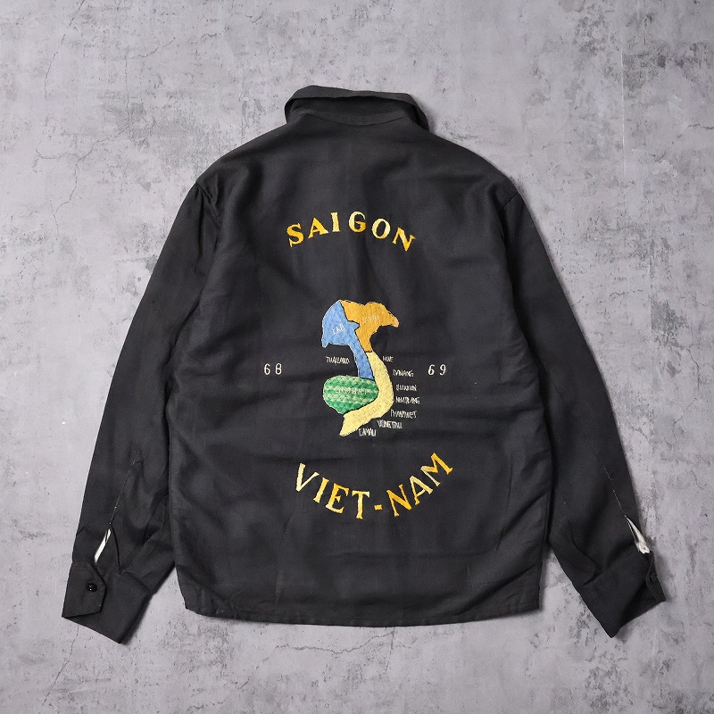 60年代 60s ベトナムジャンパー ベトナム戦争 ミリタリー スーベニア