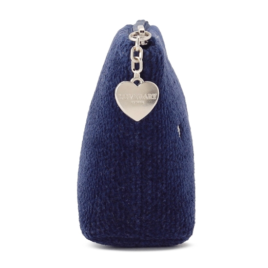 ラブラリーハート 舟型ポーチS L/LRH-243237(ネイビー): LOVERARY BY