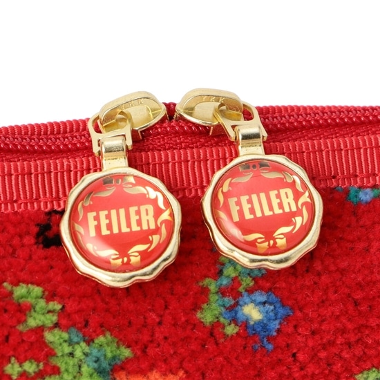 ハイジ ポーチ HE-216005（WEB限定）(レッド): FEILER｜フェイラー公式