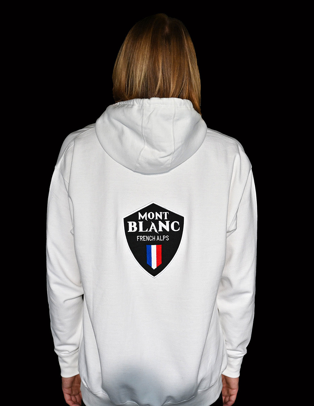 Mont Blanc - White Hoodie – Ferdinandbareapparel.com