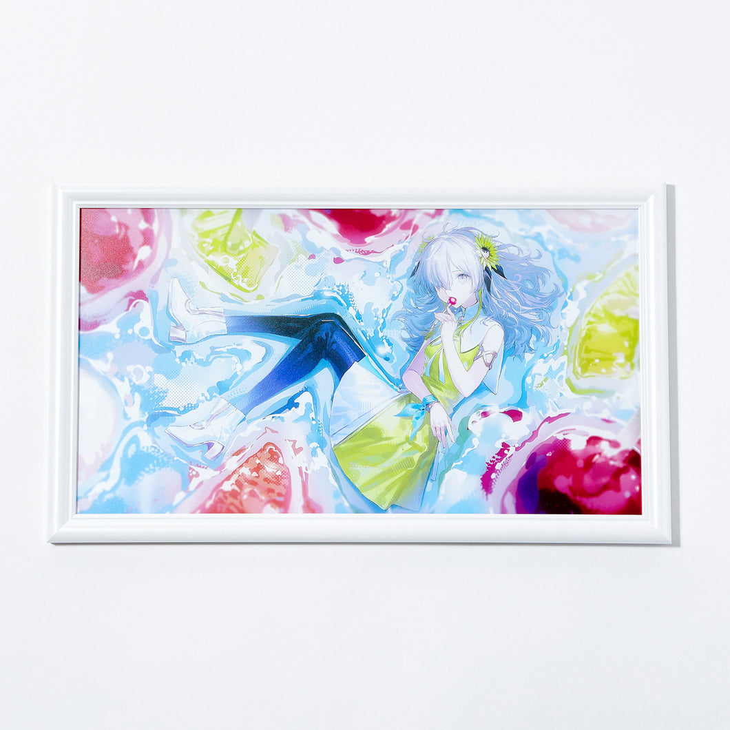 ヰ世界情緒】ミラーコートアクリル額装アート／STREAMING COVER LIVE