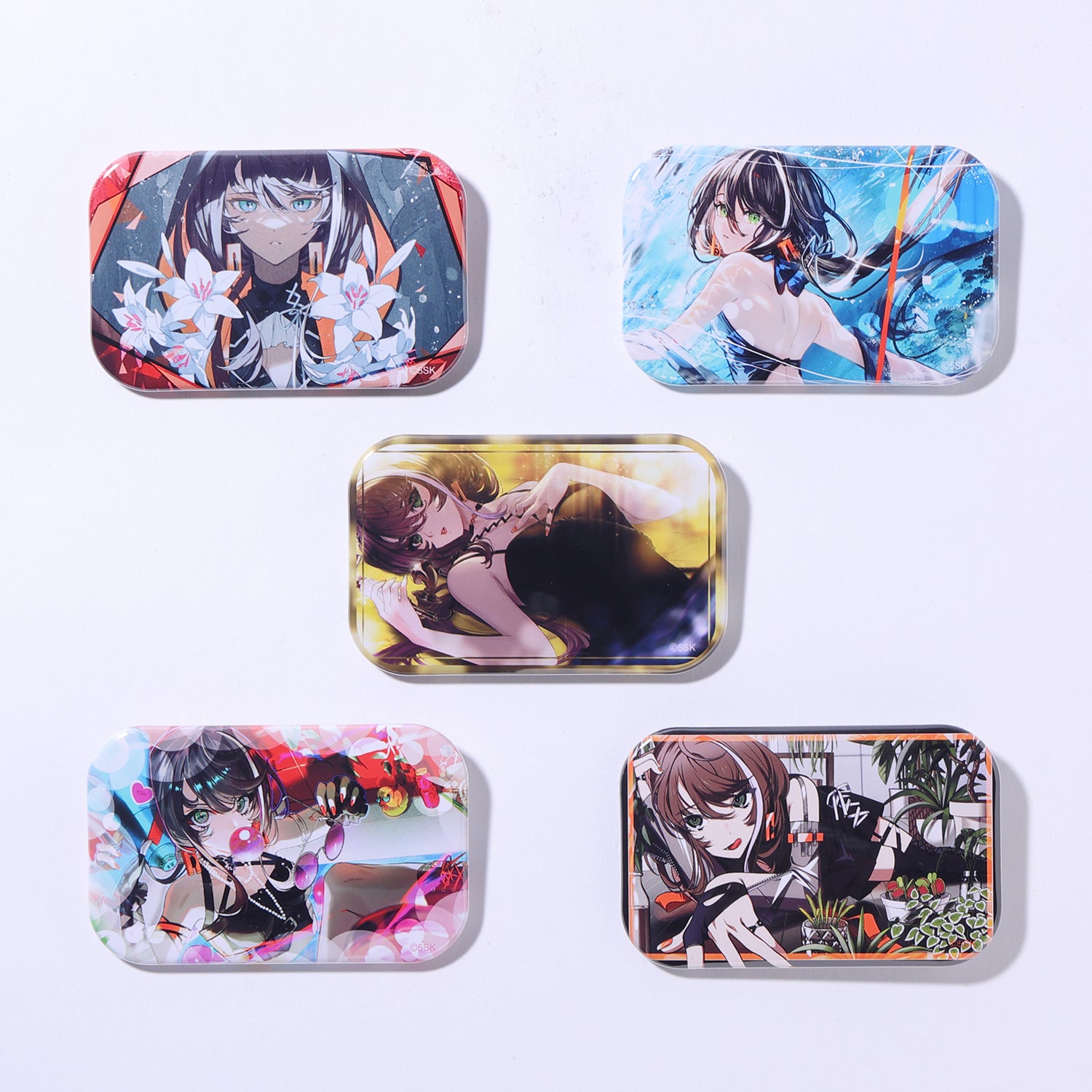 Albemuth】ランダムスクエア缶バッジ／Albemuth – FINDME STORE by THINKR