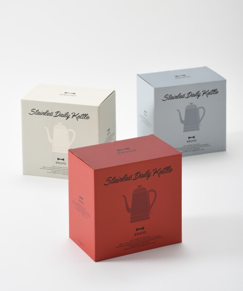 ステンレスデイリーケトル ホワイトの通販 | BRUNO online