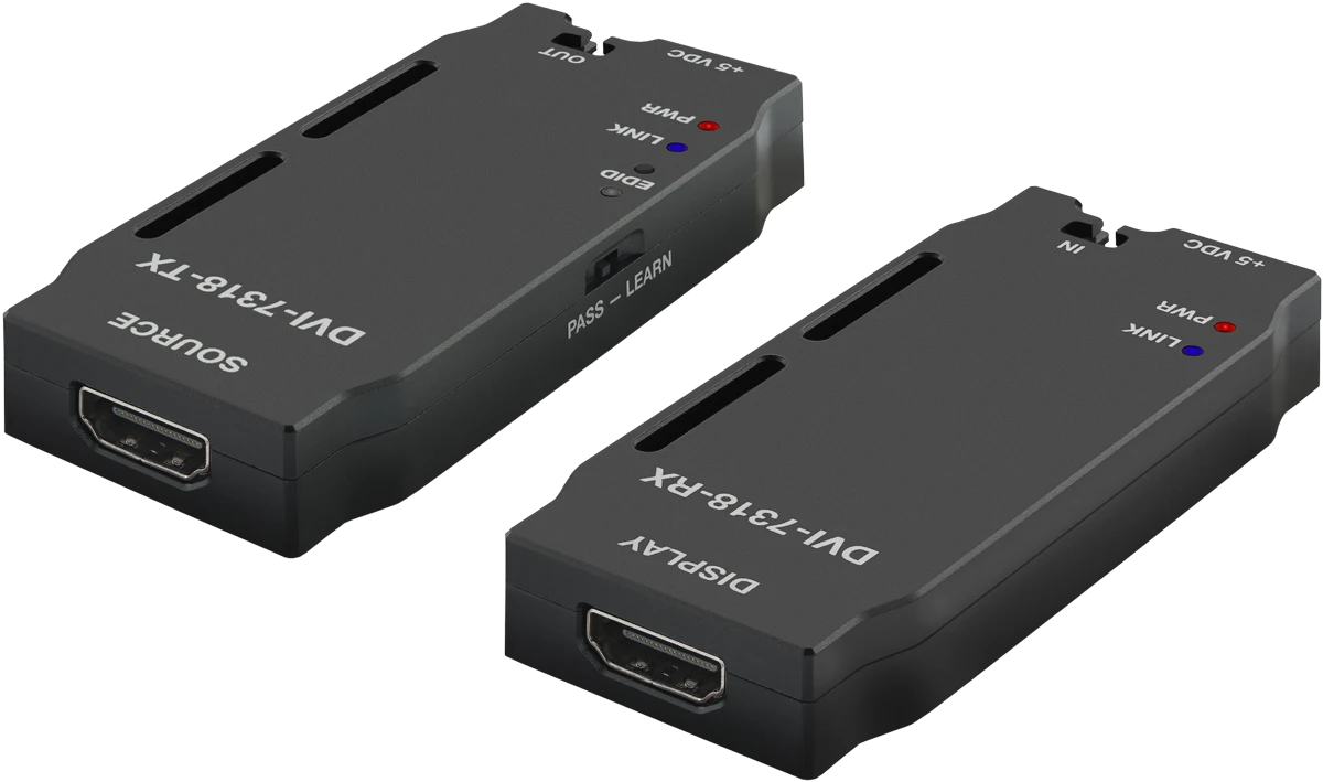 4K/60P HDMI Fiber Optic Extender | Single Fiber | DVIGear